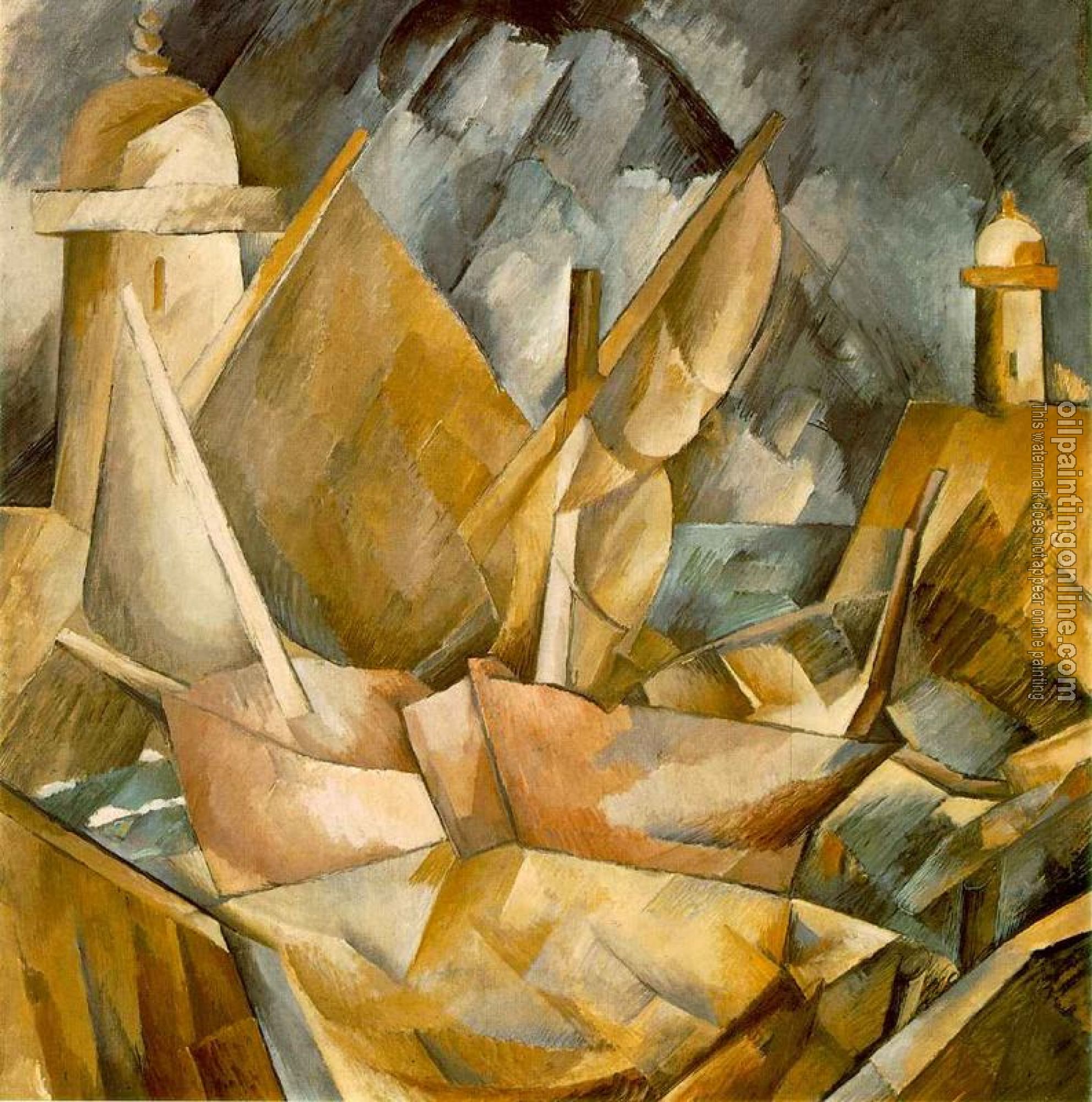 Georges Braque - Harbor in Normandy